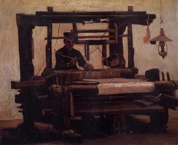 Vincent Van Gogh : Weaver, Seen from the Front